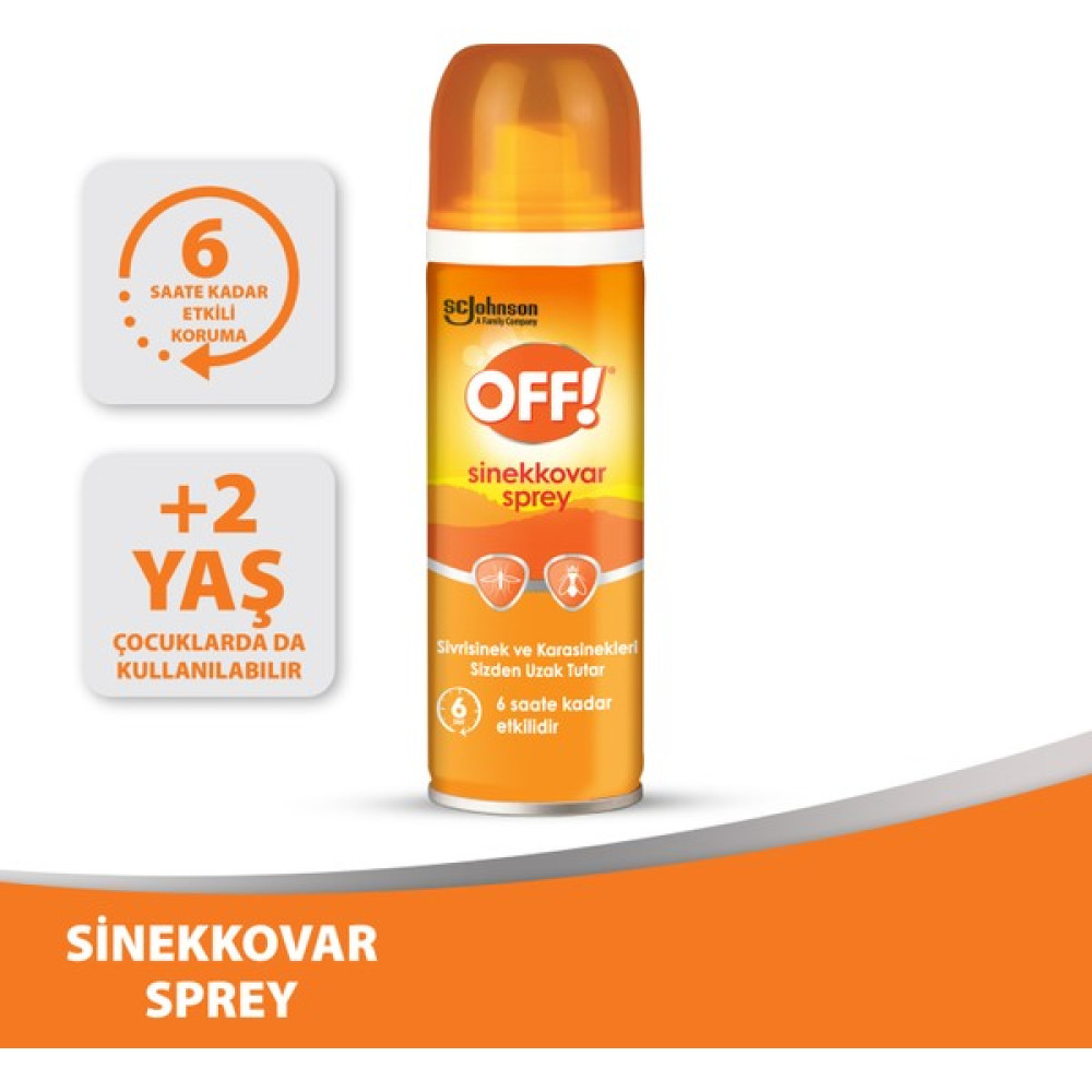 Off! Sinekkovar Sprey Sinek-Kene-Haşere Kovucu Fiyatı