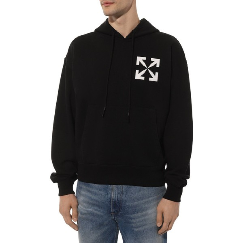 Off Whıte Erkek Sweatshırt OMBB037C99FLE0081001 Erkek Sweatshirt Fiyatı