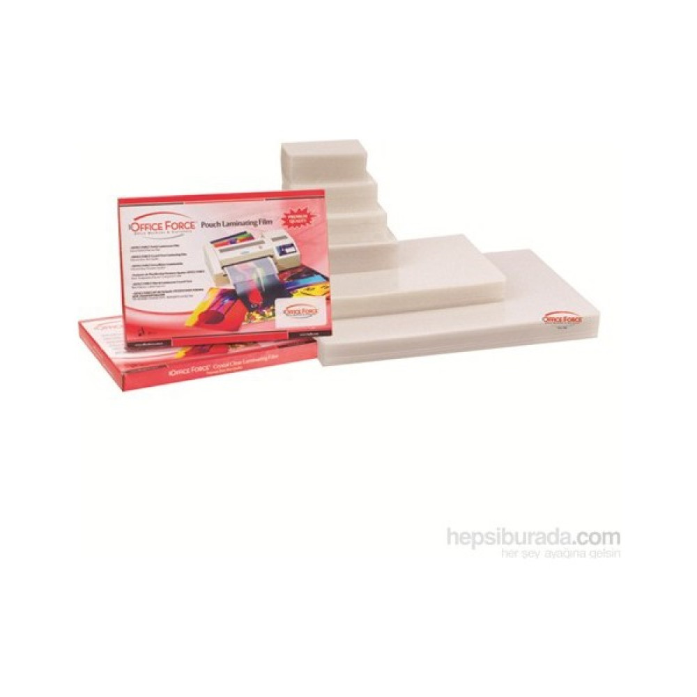 Office Force 150 Mic. KNC (78x102) Parlak Laminasyon Poşeti 100’lü Oto Boyaları Fiyatı
