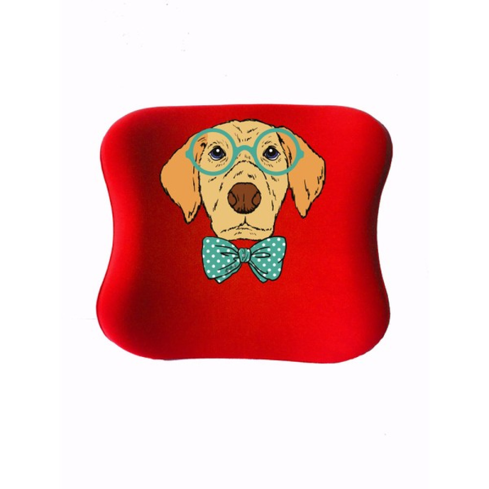 Office Küp Uzaktan Eğitim Çocuk Çalışma Masası Sandalyesi Visco Bel Yastığı - Kırmızı Köpek Ortopedik Ürünler Fiyatı