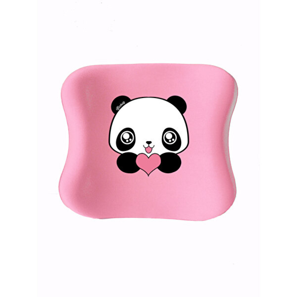 Office Küp Uzaktan Eğitim Çocuk Çalışma Masası Sandalyesi Visco Bel Yastığı - Pembe Panda Ortopedik Ürünler Fiyatı