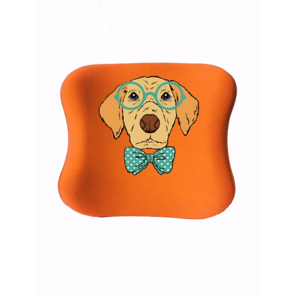 Office Küp Uzaktan Eğitim Çocuk Çalışma Masası Sandalyesi Visco Bel Yastığı - Turuncu Köpek Ortopedik Ürünler Fiyatı