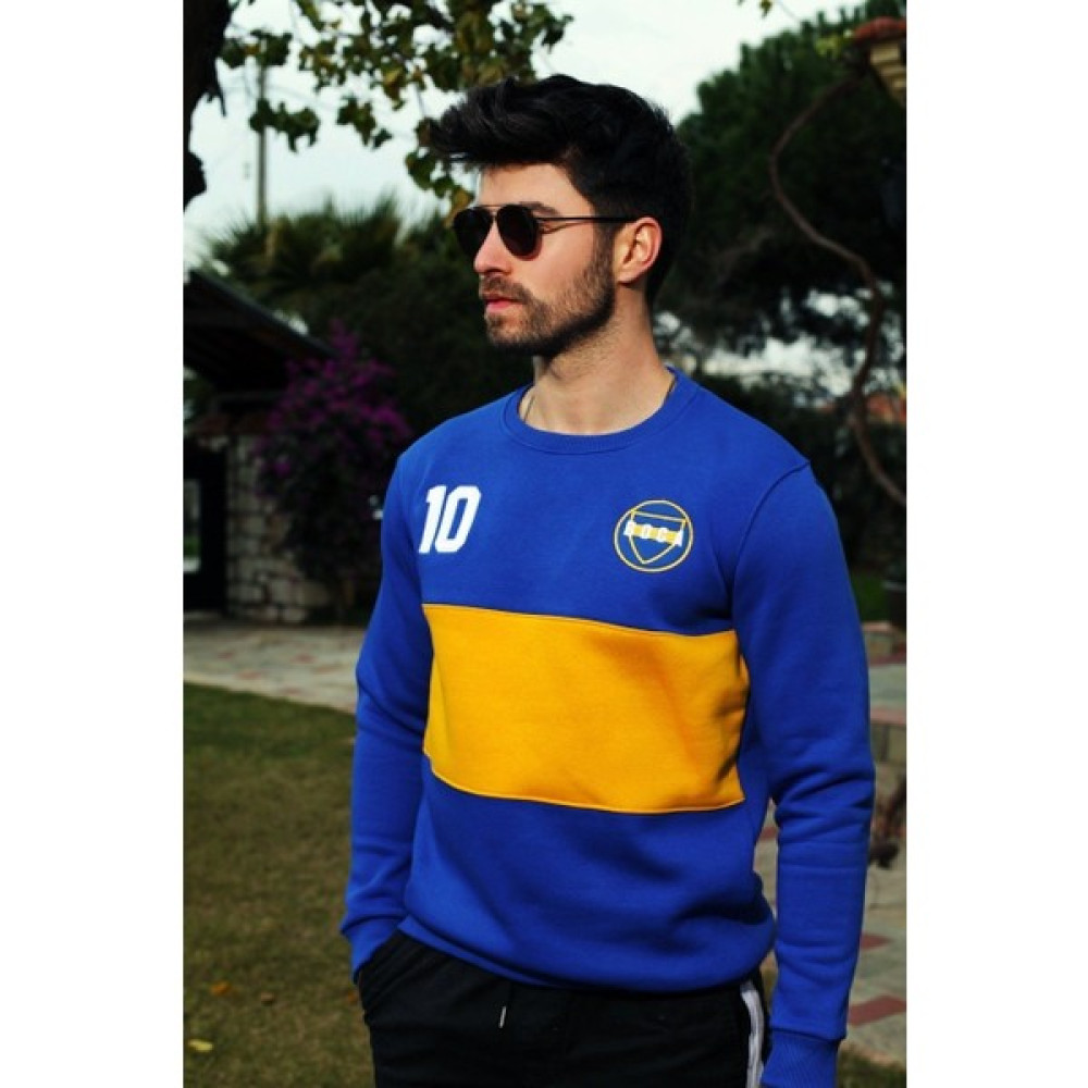 OFFSIDE - Boca Juniors Retro Sweatshirt Erkek Sweatshirt Fiyatı