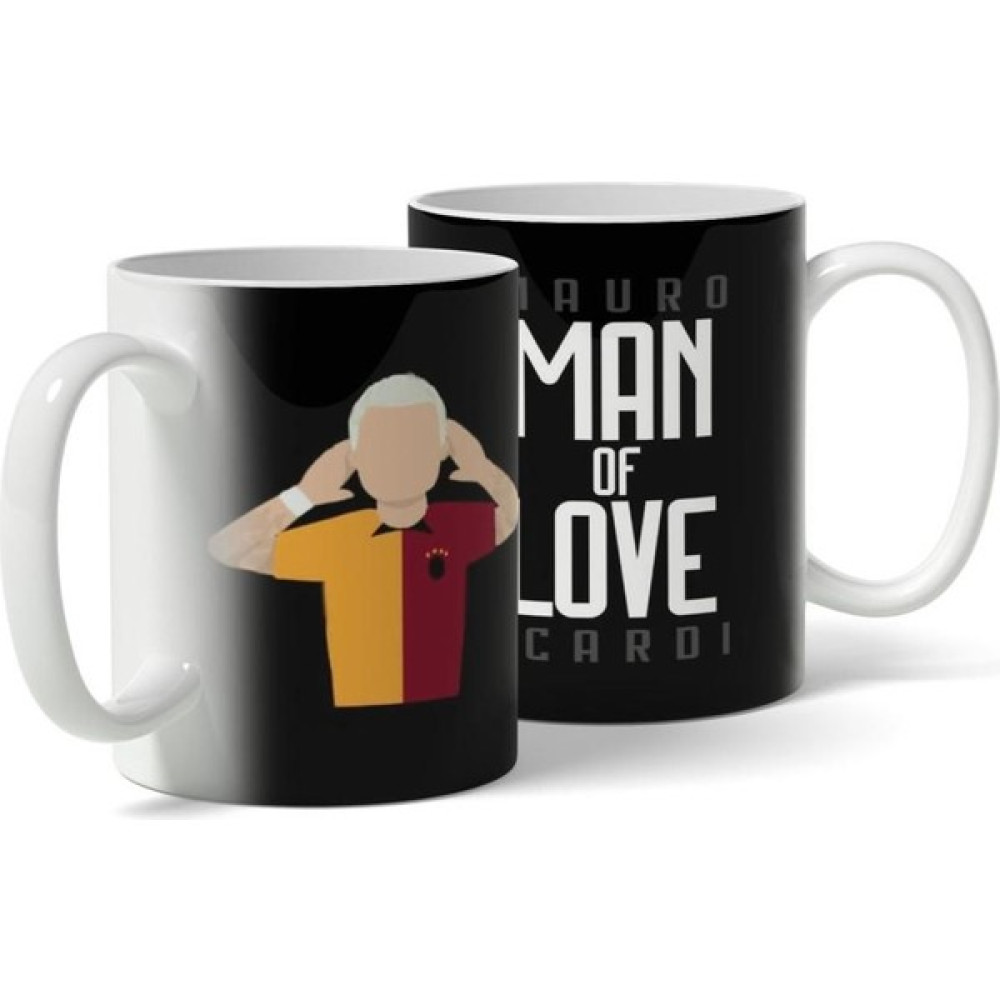 Offside Icardi - Man Of Love - Bardak - 1 Adet - Lacivert - 300 ml Fincan / Bardak / Kahve Takımı Fiyatı