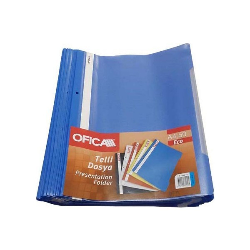 Ofica Eco Telli Dosya Mavi 50 Adet Dosya Fiyatı