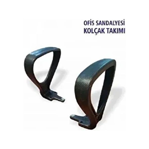 Ofis Sekreter Sandalyesi Çalışma Koltuğu Kolçak Takımı - Siyah Ofis Koltukları Fiyatı
