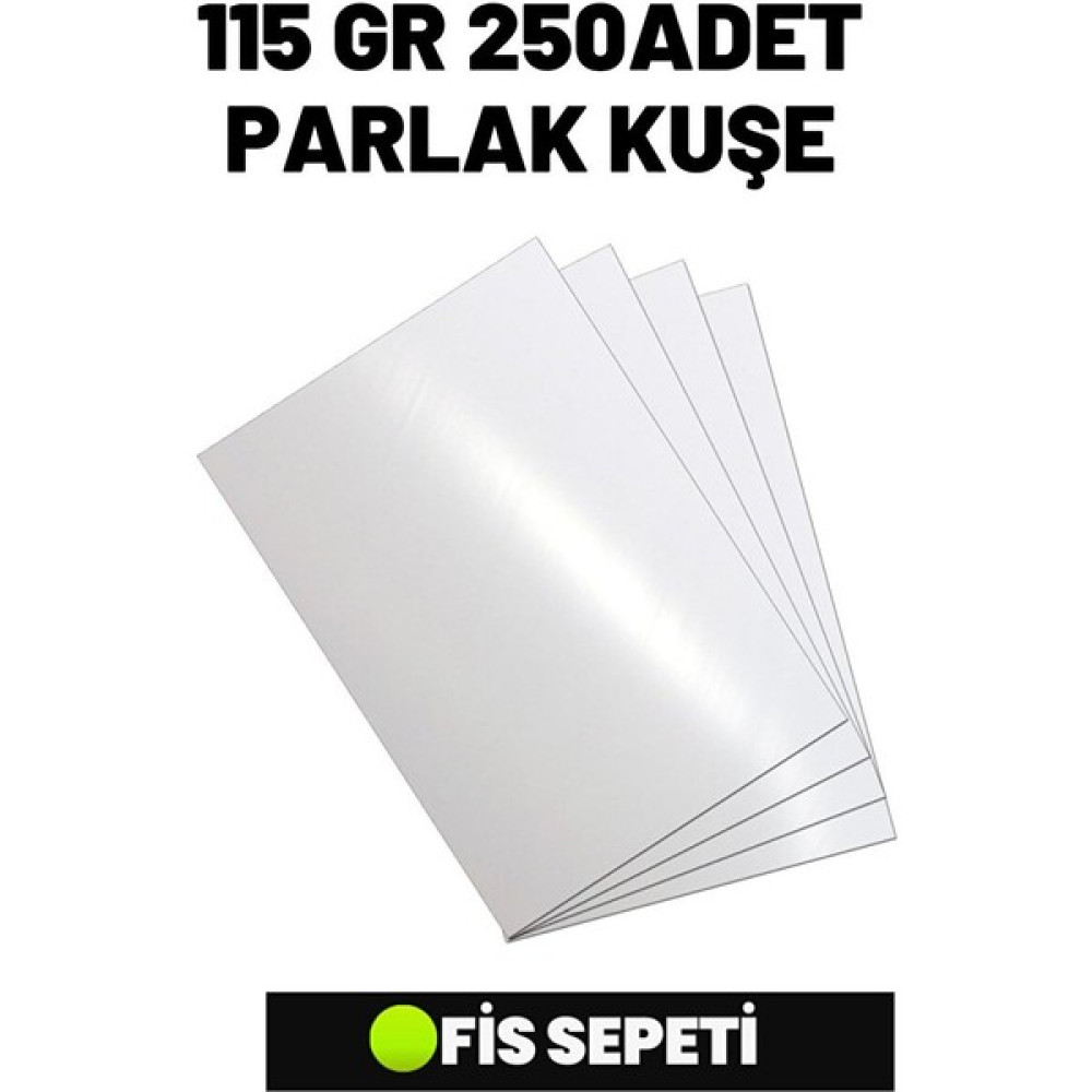 Ofis Sepeti A4 Parlak Kuşe 115 gr 250 Adet Fotokopi Kağıdı Fiyatı