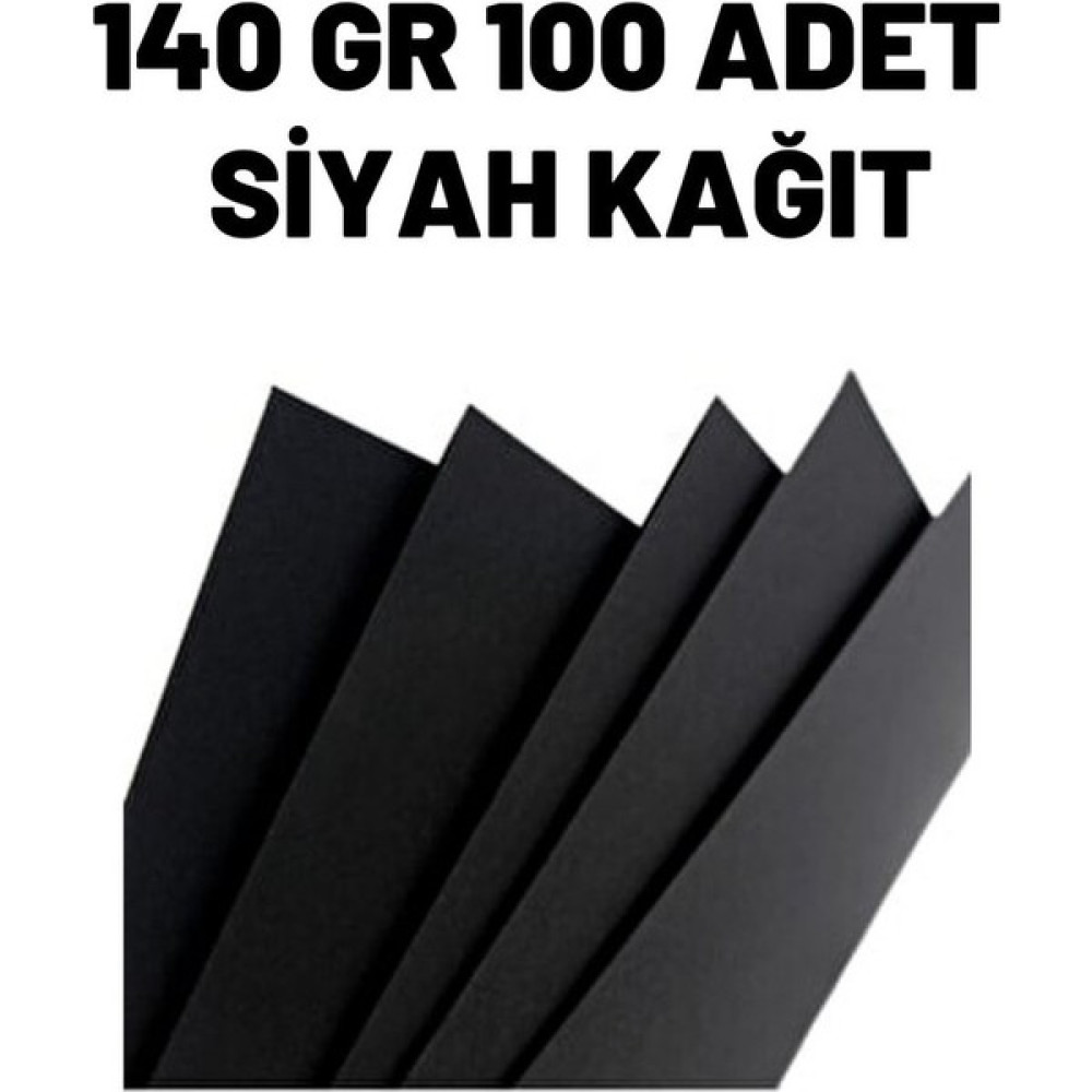 Ofis Sepeti A4 Siyah Fotokopi Kağıdı 140 gr 100 Adet - Renkli Fotokopi Kağıdı Fiyatı