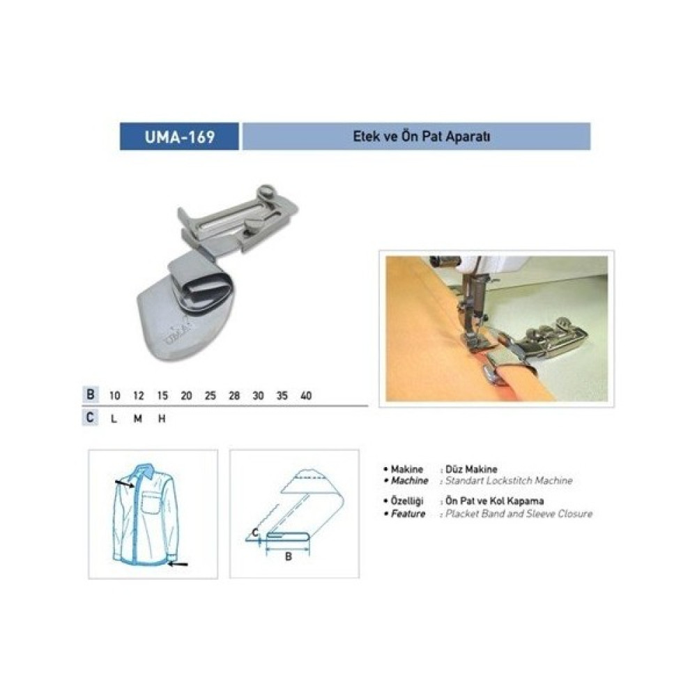 Ofis Turka Etek ve Ön Pat Apara 32MM / UMA-169 Oto Boyaları Fiyatı