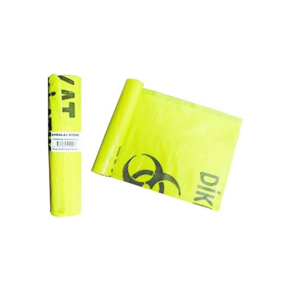 Ofis Turka Tehlikeli Atık Poşeti Rulo 80X110 Jumbo Boy ( 100 Adet ) Nalburiye & Hırdavat Fiyatı