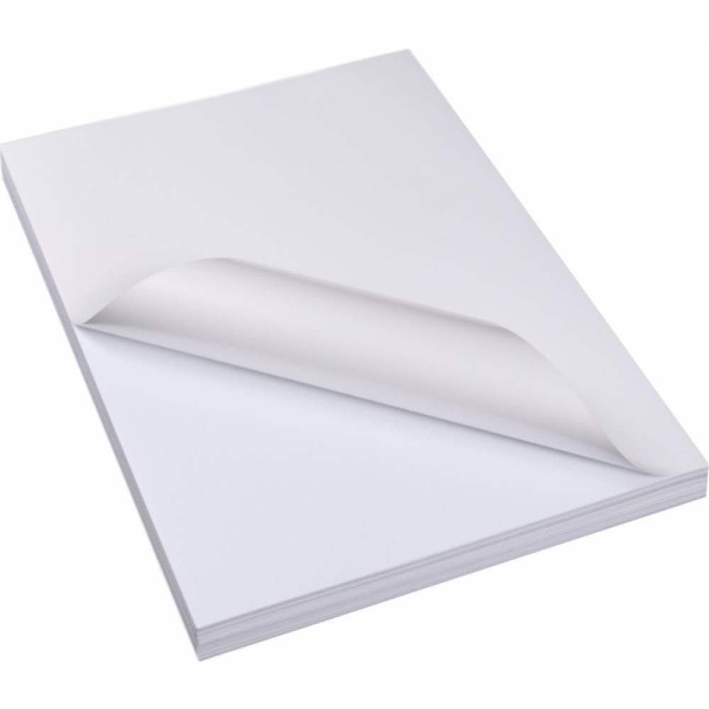 Ofisomi 1. Hamur Yapışkanlı Sticker Kağıt A6 Mat 90GR/M² 100 Adet/paket - Beyaz - 100 Adet Etiket Fiyatı