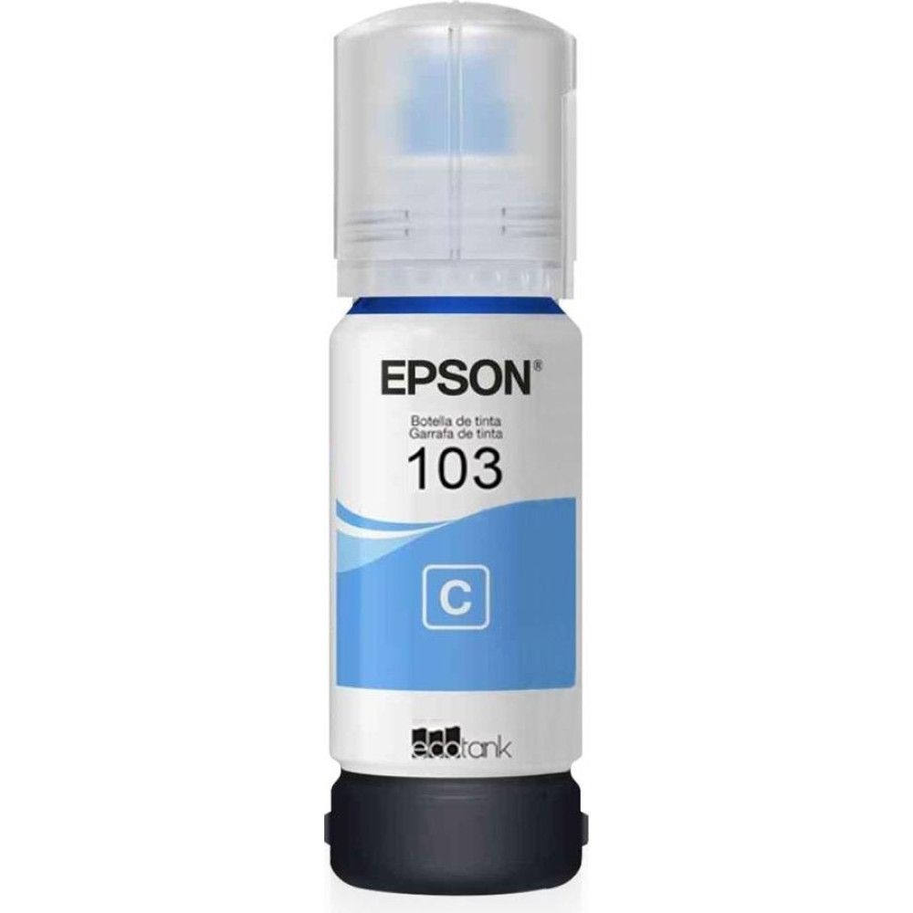 Ofisomi Epson Orijinal 103 Cyan (Mavi) Mürekkep - Mavi Muadil Kartuş Fiyatı