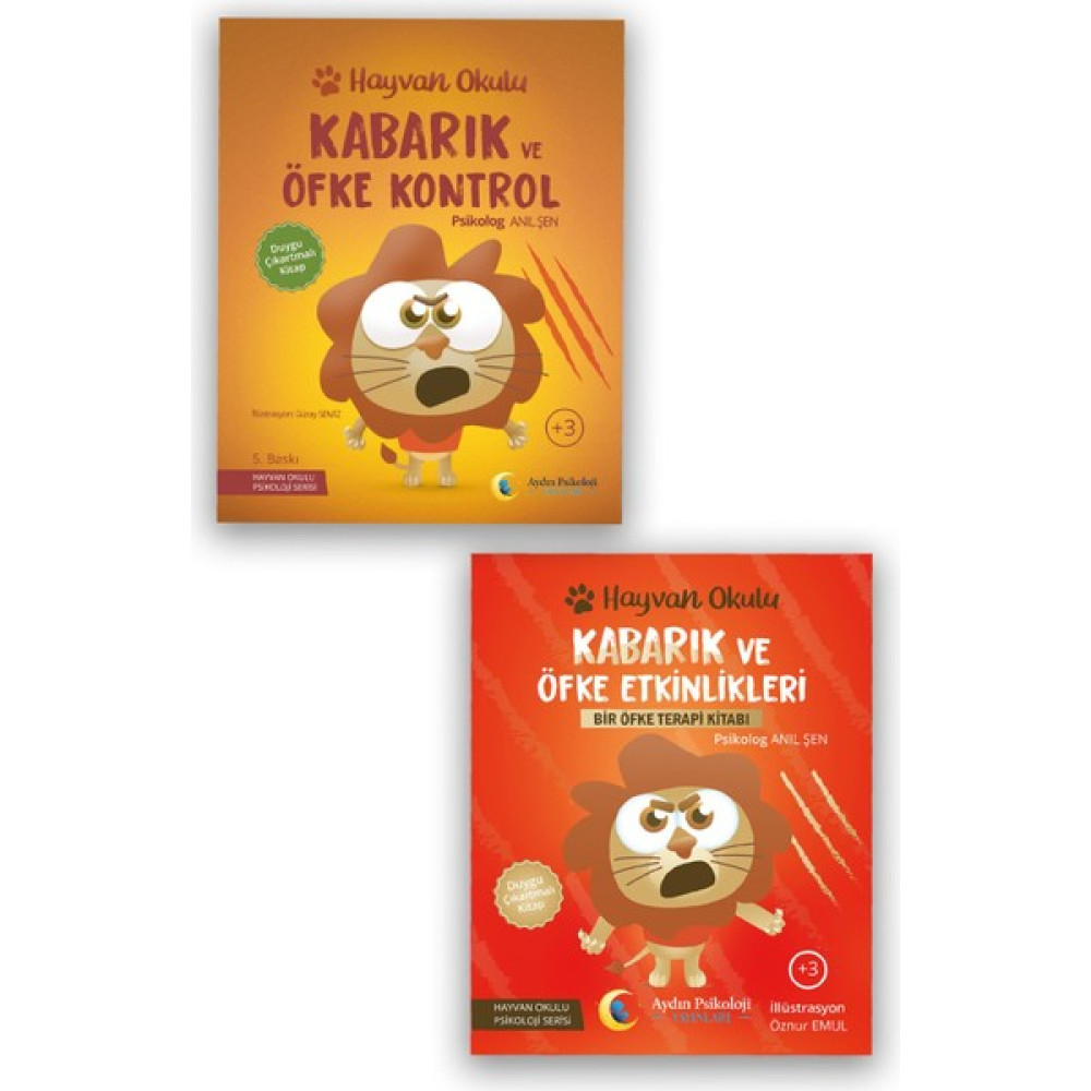 Öfke Kontrol Seti Okul Öncesi Eğitici & Öğretici Kitaplar Fiyatı