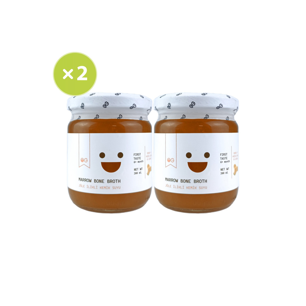OG natural 2li Jöle Ilikli Kemik Suyu 200 ml +6 Ay Bebek Mamaları Fiyatı