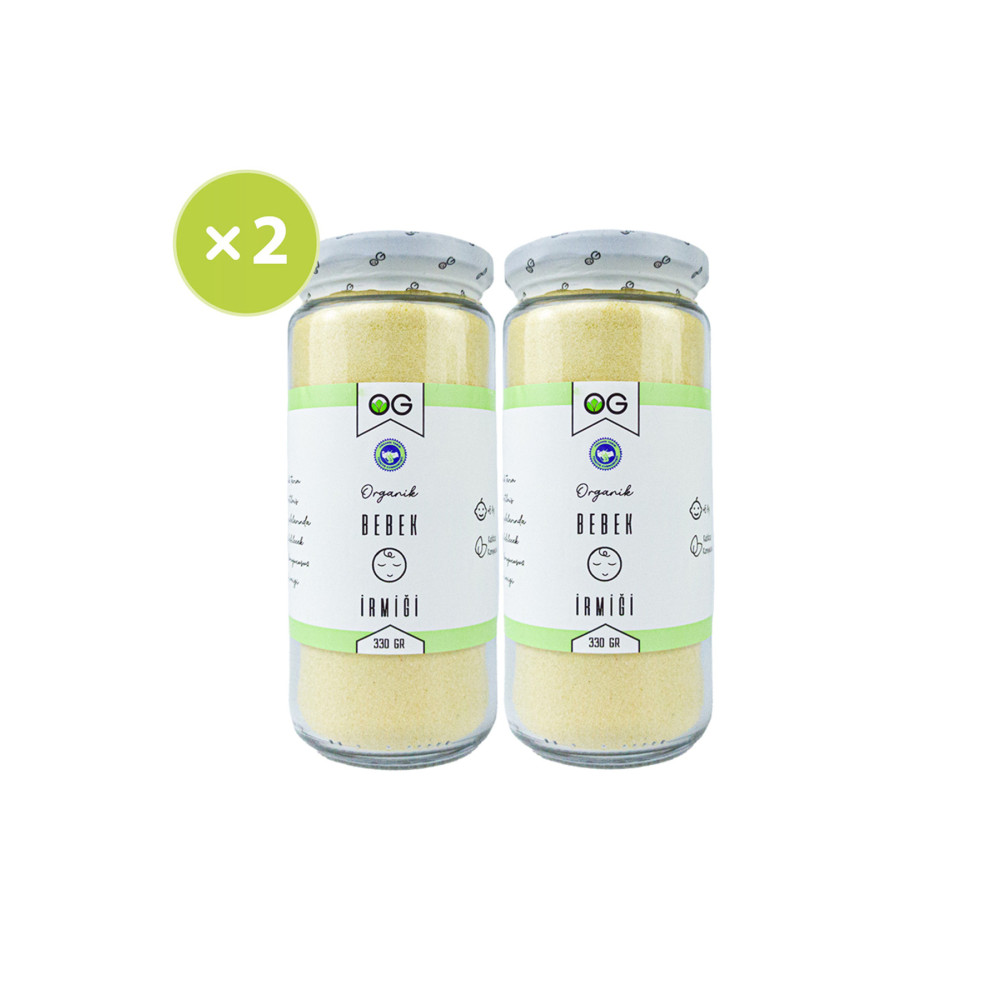 OG natural 2li Organik Bebek Irmiği +6 Ay Bebek Mamaları Fiyatı