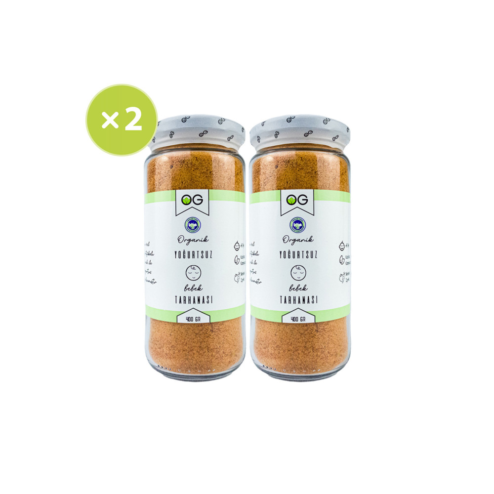 OG natural 2li Organik Yoğurtsuz Bebek Tarhanası +6 Ay Bebek Mamaları Fiyatı