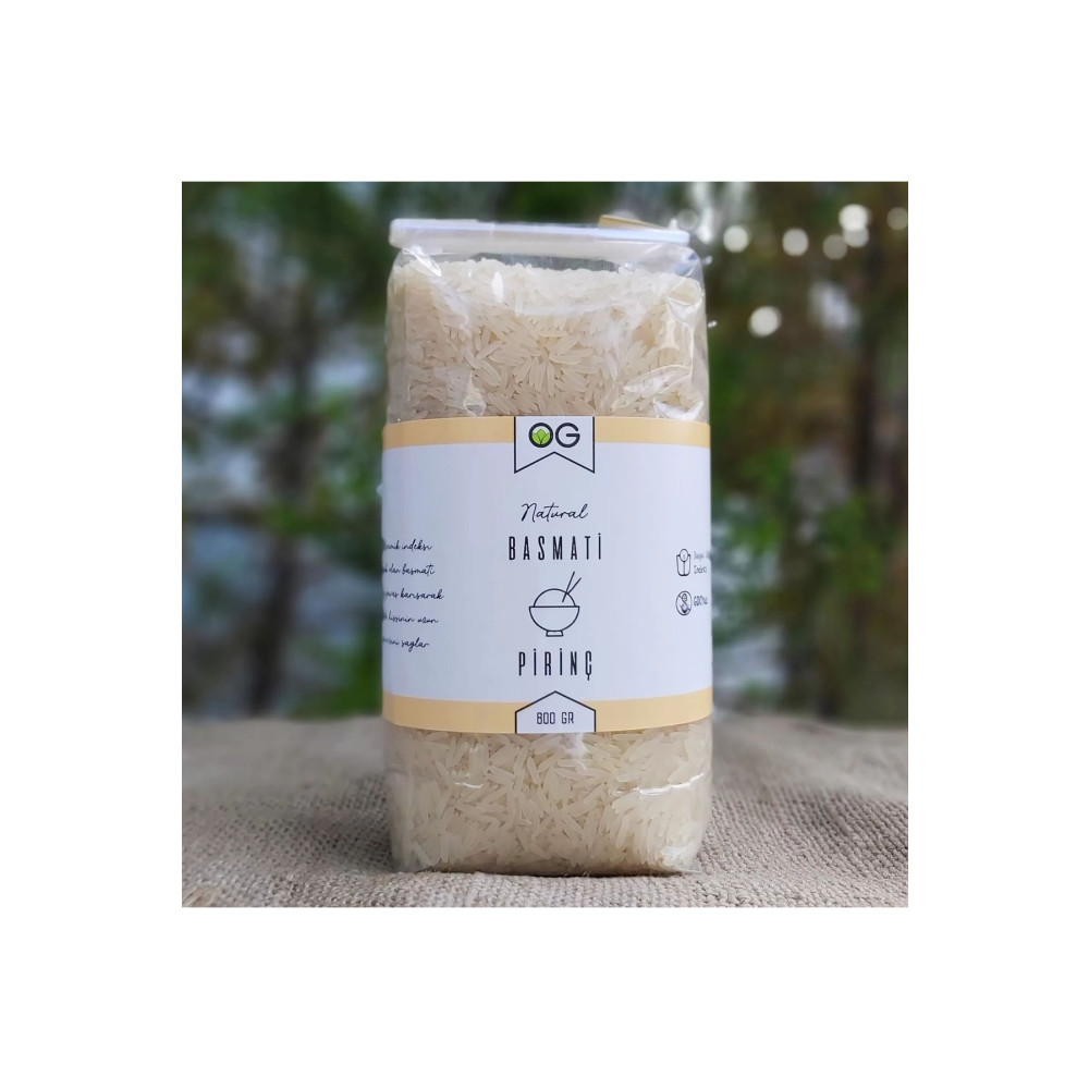 OG natural Basmati Pirinç 800 Gr Organik Ürünler Fiyatı