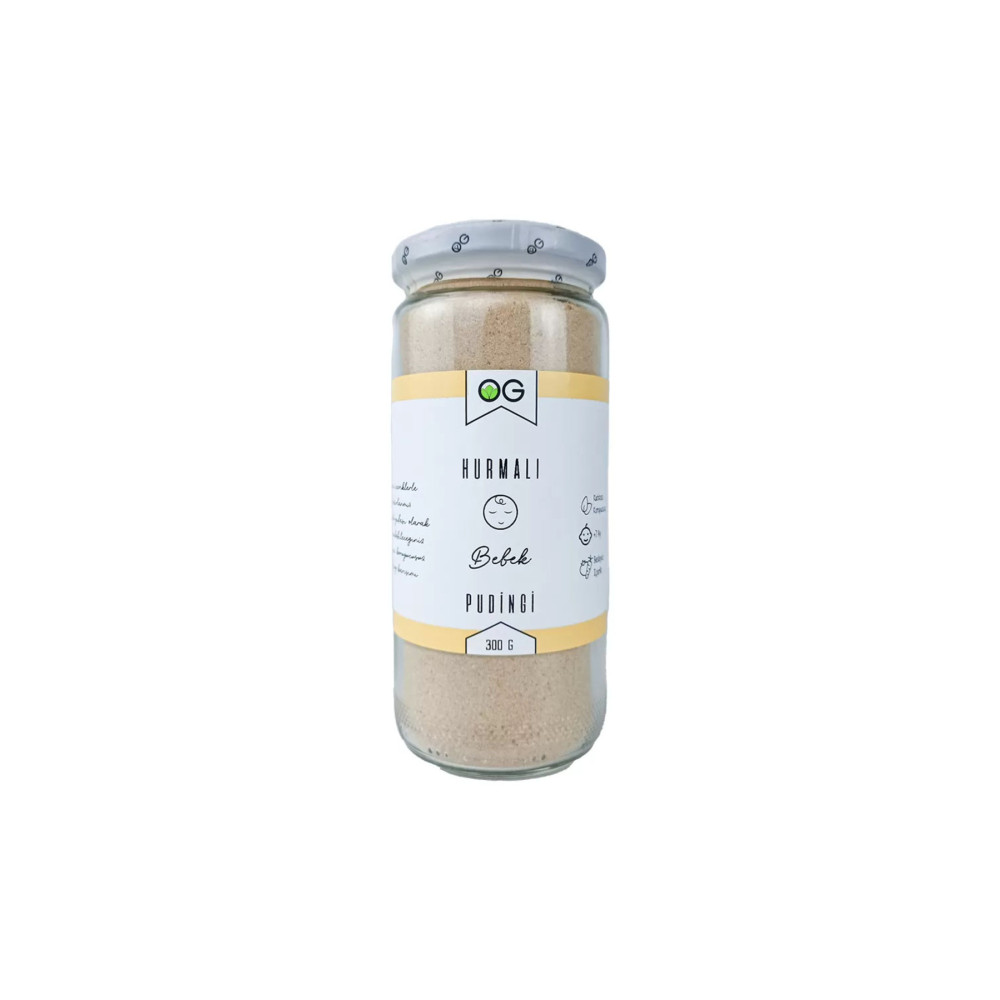 OG natural Hurmalı Bebek Pudingi 300 gr 7 Ay Bebek Mamaları Fiyatı