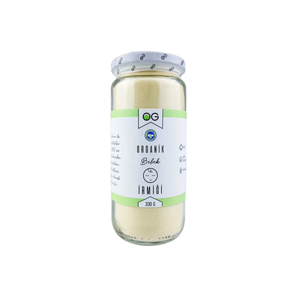 OG natural Organik Bebek Irmiği 330 Gr Bebek Mamaları Fiyatı