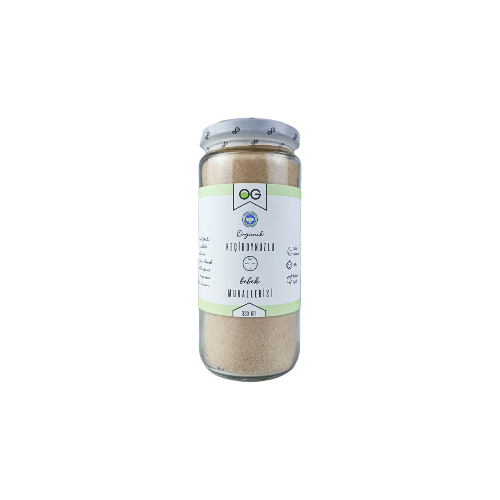 OG natural Organik Keçiboynuzlu Bebek Muhallebisi Karışımı 320 Gr +8 Ay Bebek Mamaları Fiyatı