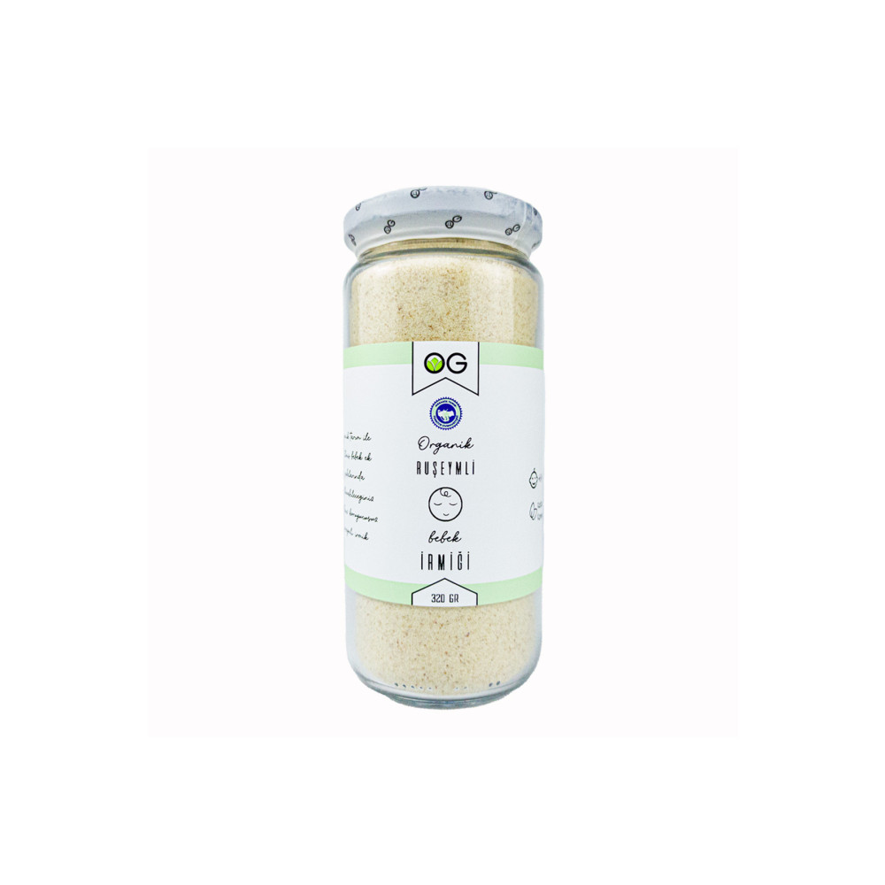 OG natural Organik Ruşeymli Bebek Irmiği 320 Gr Bebek Mamaları Fiyatı