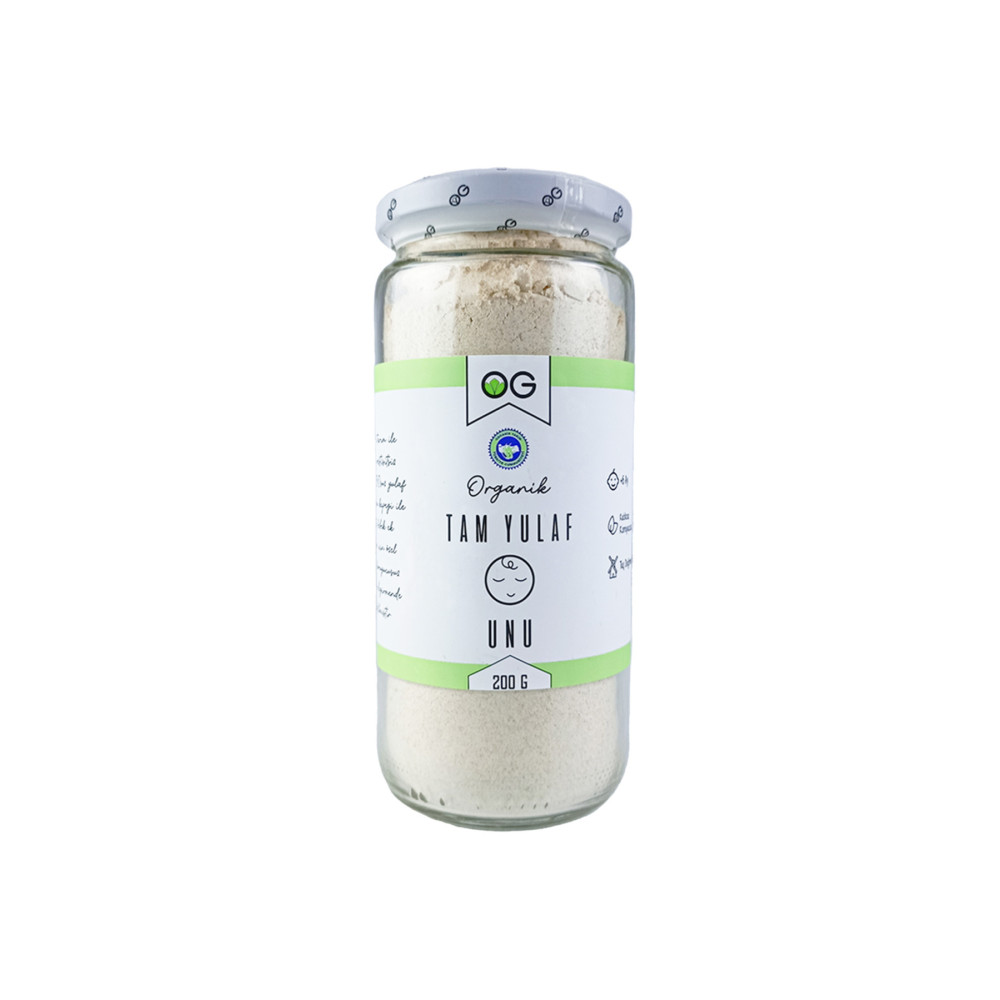 OG natural Organik Tam Yulaf Unu 200 Gr Bebek Mamaları Fiyatı