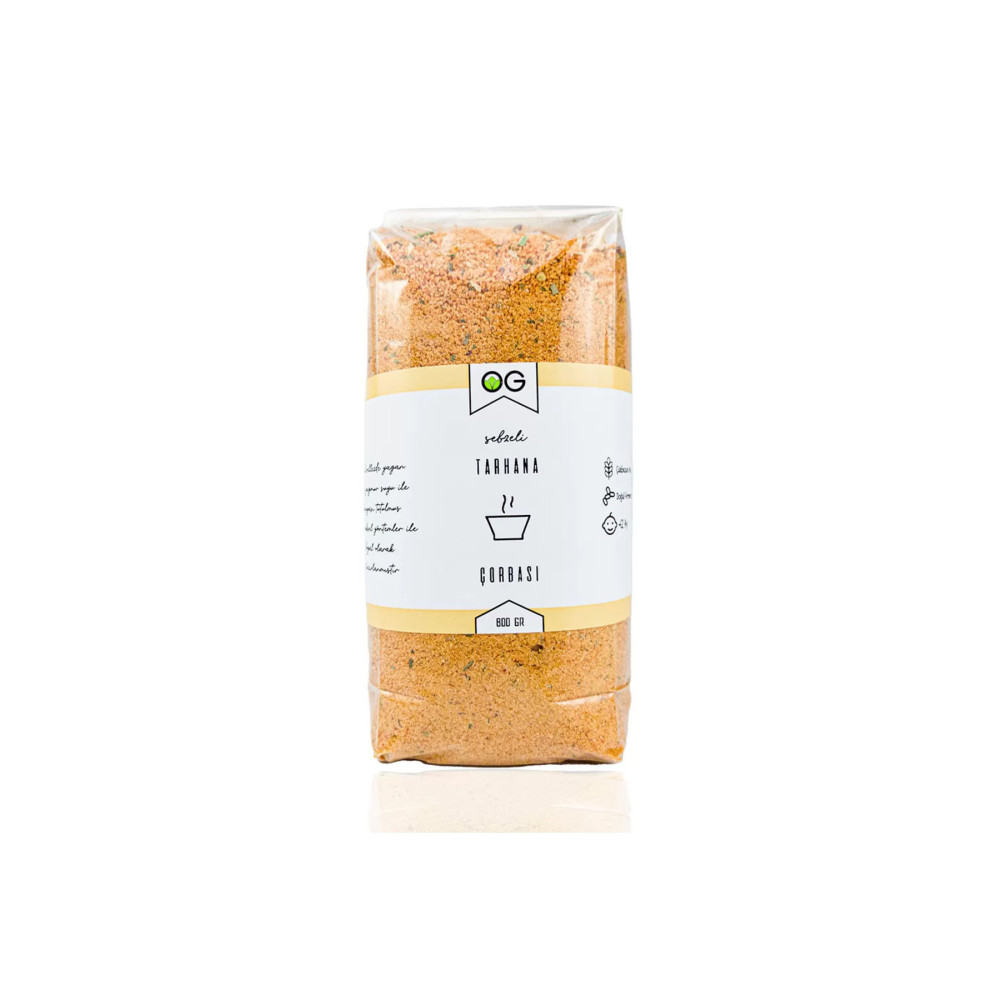 OG natural Yağmur Suyundan Sebzeli Tarhana 800 Gr +12 Ay Organik Ürünler Fiyatı