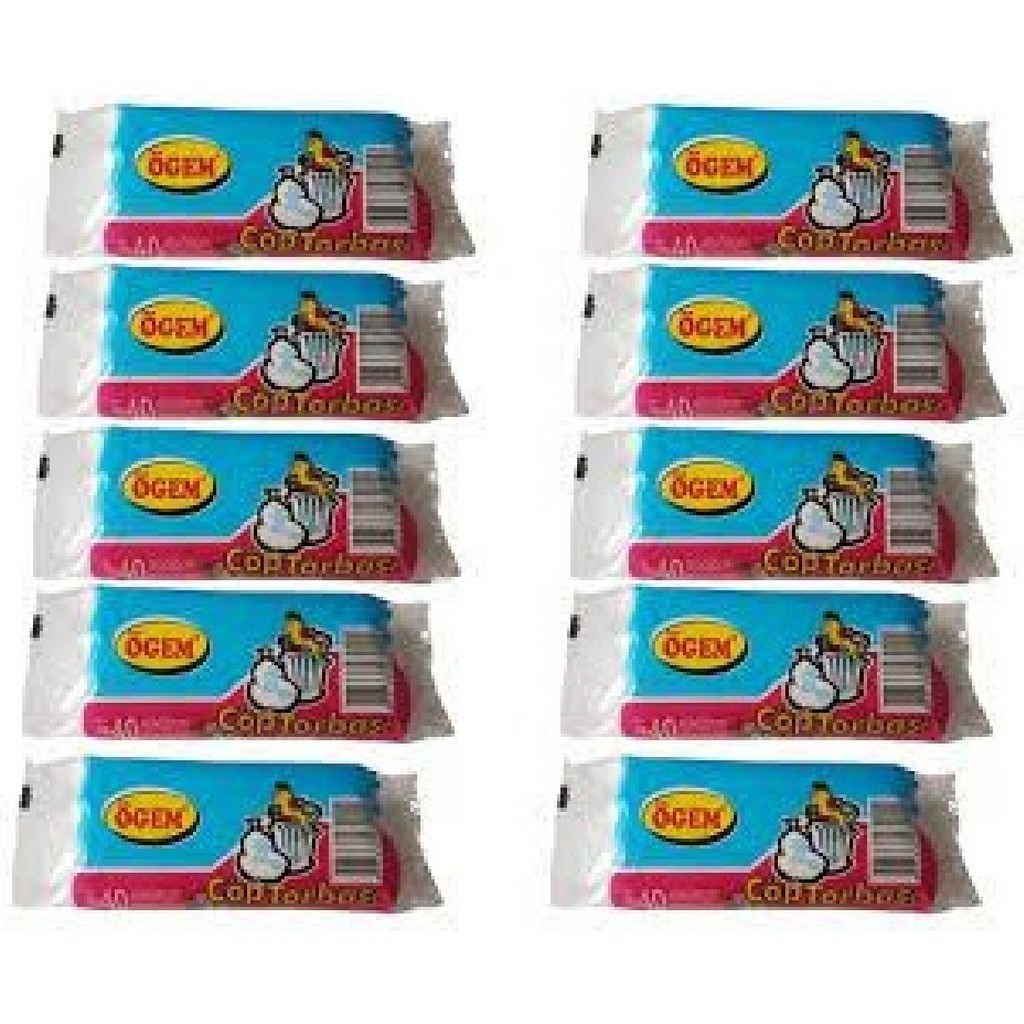 Ögem Küçük Boy Çöp Torbası 40x50 cm 40 Lı Rulo x 10 Paket = 400 Adet - 40 x 50 cm SSD / Solid State Drive Fiyatı