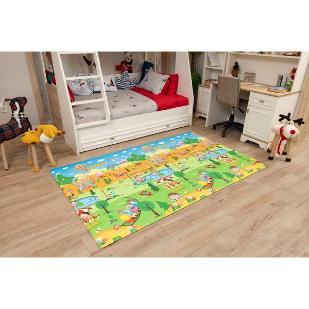 OGGİA Asument Park Premium Oyun Matı / Halısı 140cm*230cm*12mm MAT 008 - Mavi - 140 x 230 cm Oyuncak Fiyatı
