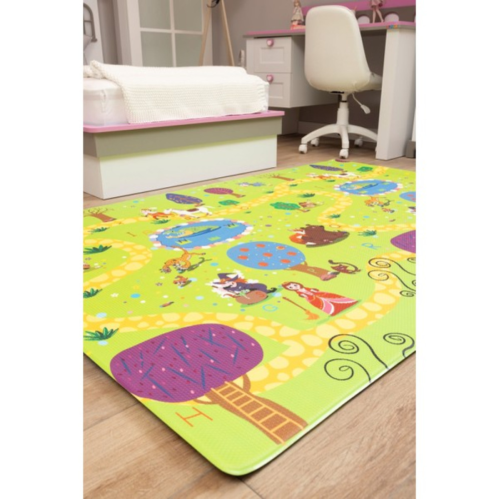 OGGİA Fairy Tale Land Diamond Oyun Matı / Halısı 140cm*230cm*15mm - 140 x 230 cm - Göl Mavisi Oyuncak Fiyatı