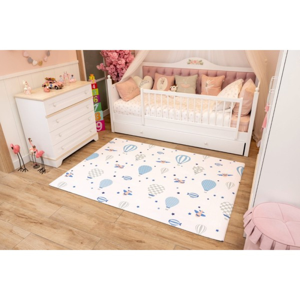 Oggia Fly To Sky Premium Oyun Matı / Halısı 140CM*200CM*12MM MAT017 - 140 x 200 cm - Bebek Mavisi Oyuncak Fiyatı