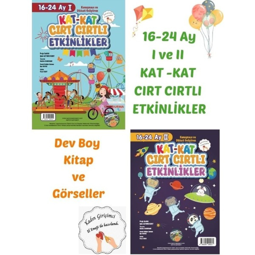 Öğrence Gezegeni 16-24 Ay Cırt Cırtlı Etkinlikler - Akordiyon Kitap Dev Boy I ve Iı Kat Kat Cırt Cırtlı Etkinlikler Okul Öncesi Eğitici & Öğretici Kitaplar Fiyatı