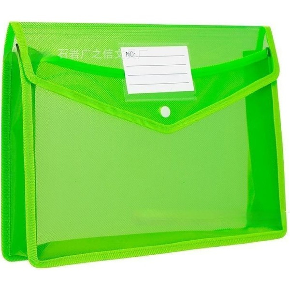 Öğrenci Geçmeli Tip A4 Dosya Çantası Depolama Malzemeleri Test Kağıdı Kalınlaştırılmış Büyük Kapasiteli Şeffaf Plastik 3 Adet/paket (Yurt Dışından) Klasör Fiyatı