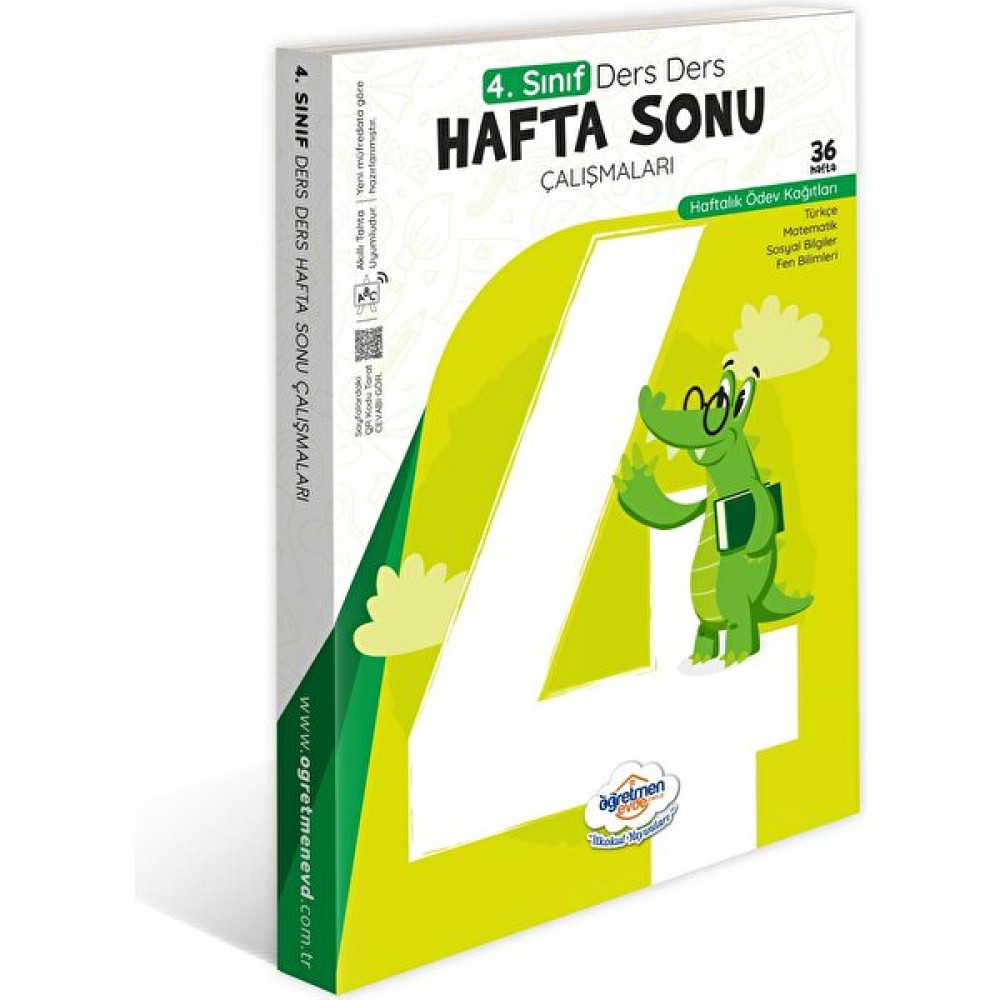 Öğretmen Evde - 4. Sınıf Ders Ders Hafta Sonu Çalışmaları Kaynak Kitapları Fiyatı