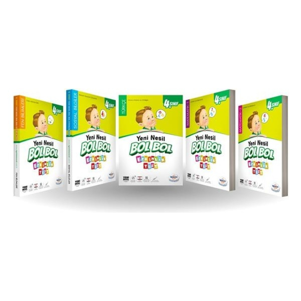Öğretmen Evde 4. Sınıf Kitap Seti – 5’li Kitap Kaynak Kitapları Fiyatı