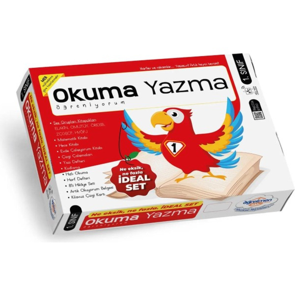 Öğretmen Evde Yayınları 1. Sınıf Okuma Yazma Seti 2023-2024 Kaynak Kitapları Fiyatı