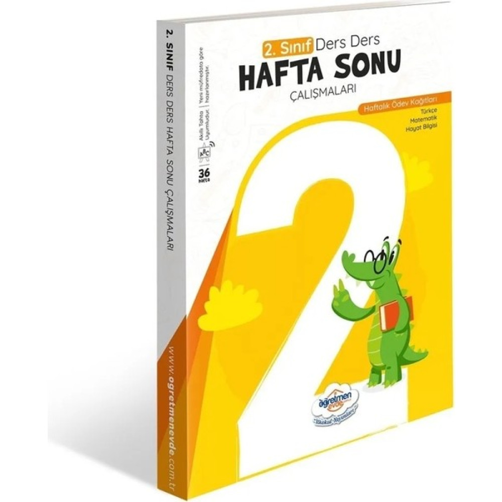 Öğretmen Evde Yayınları 2. Sınıf Hafta Sonu Çalışmaları Kaynak Kitapları Fiyatı