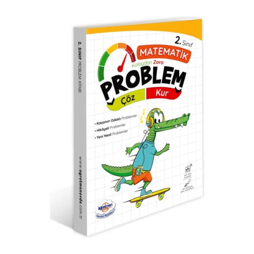Öğretmen Evde Yayınları 2. Sınıf Matematik Problem Çöz - Kur Tüm Dersler Fiyatı