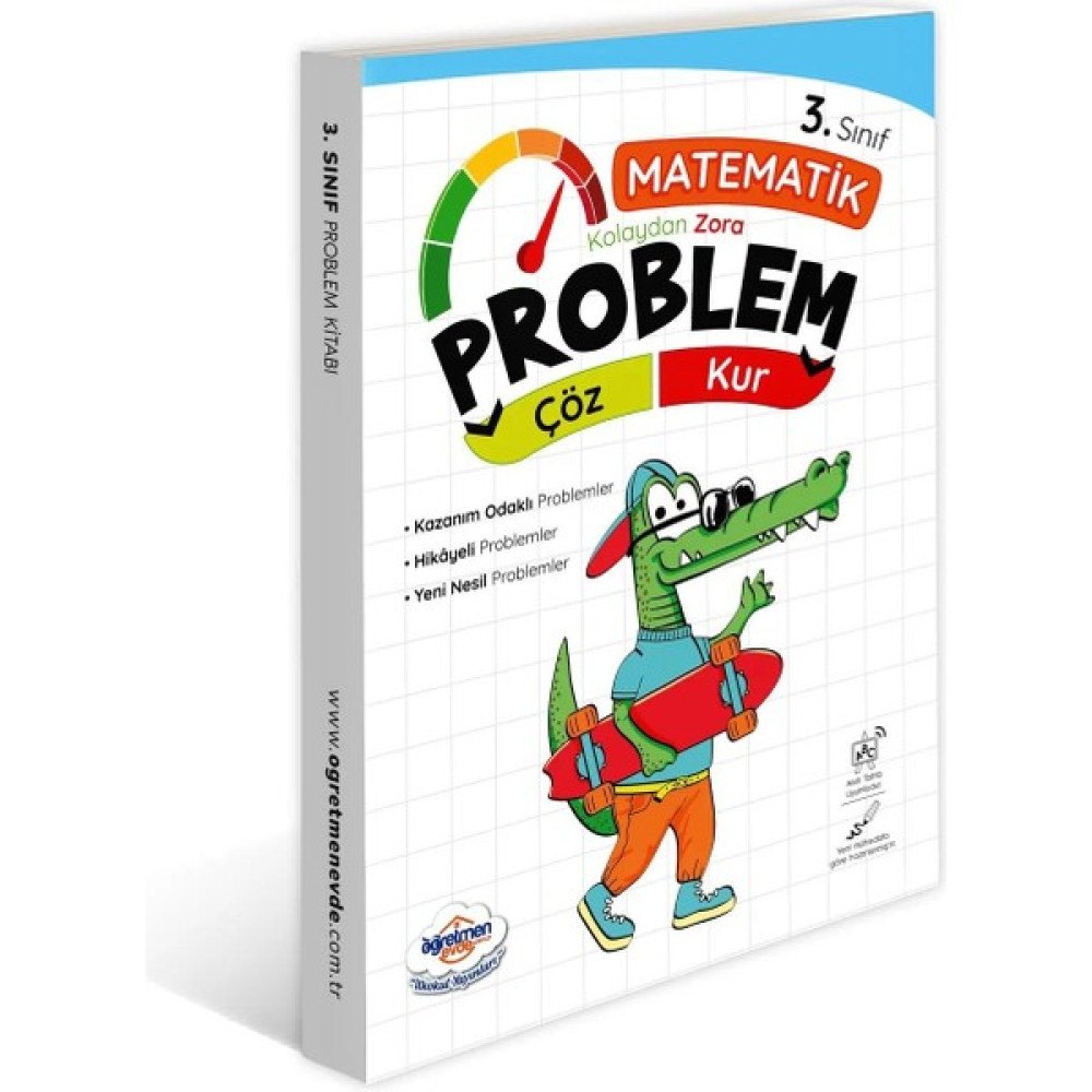 Öğretmen Evde Yayınları 3. Sınıf Problem Kur – Çöz Kitabı (2022-2023) (Ciltli) Tüm Dersler Fiyatı