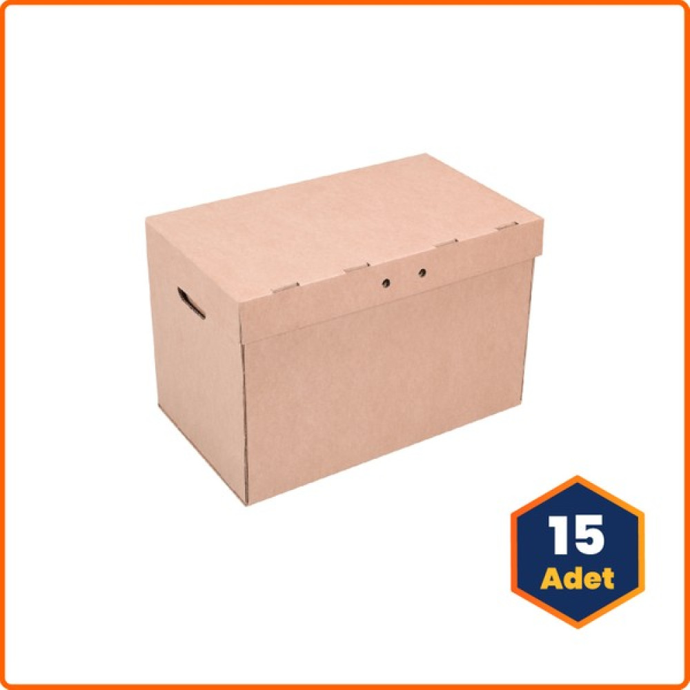 Oğuz Ambalaj Arşiv Kolisi Kendinden Kapaklı Kraft 47X29X32 cm - 15 Adet Oto Boyaları Fiyatı