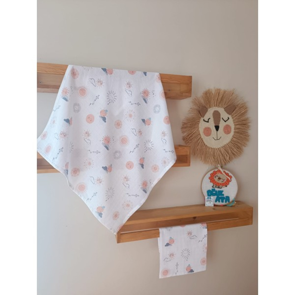 Oğuz Ata Concept Müslin Bebek Örtüsü - 65 x 65 cm Oto Boyaları Fiyatı