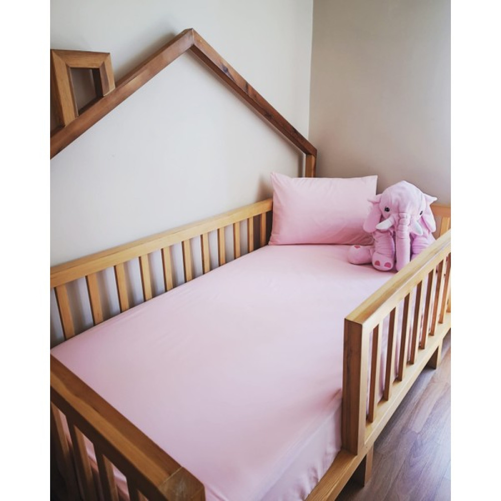 Oğuz Ata Concept Sıvı Geçirmez Lastikli Çarşaf Yatak Koruyucu Alez - 100*200 - Pembe Çarşaf Fiyatı