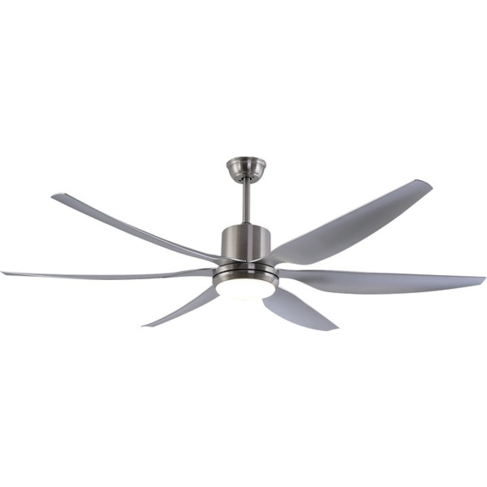 Oğuzhan - Alaçatı Dc Motor Mat Nikel - 168 Cm. Aydınlatmalı ve Uzaktan Kumandalı Tavan Vantilatörü Vantilatörler Fiyatı