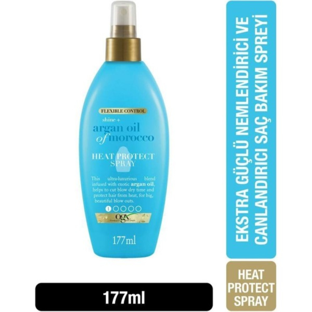 Ogx Argan Oil Of Morocco Isıya Karşı Koruyucu Sprey 177ML - 1 Siyah Saç Şekillendirici Sprey Fiyatı