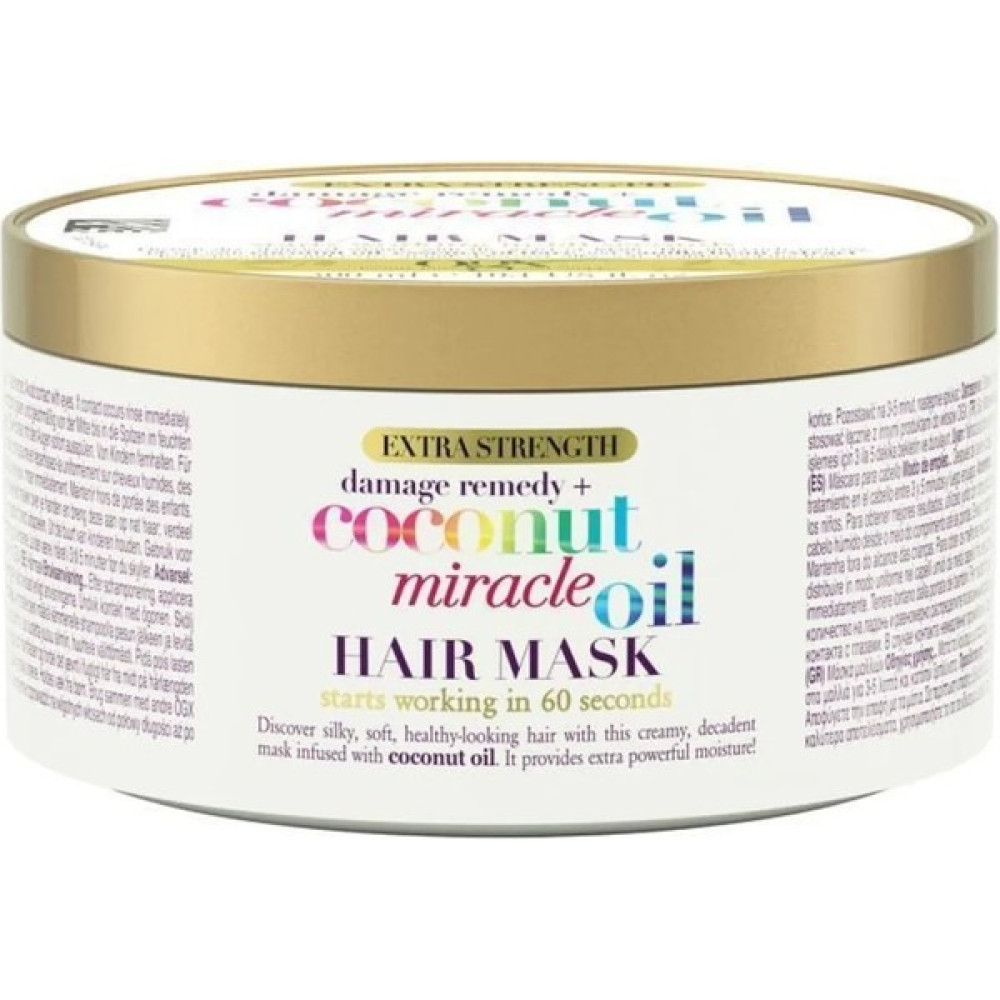 Ogx Coconut Miracle Oil Hair Mask Yıpranmış Saçlar Için Onarıcı Nemlendirici Saç Maskesi 300 ml Saç Bakım Maskeleri & Serumlar & Spreyler Fiyatı