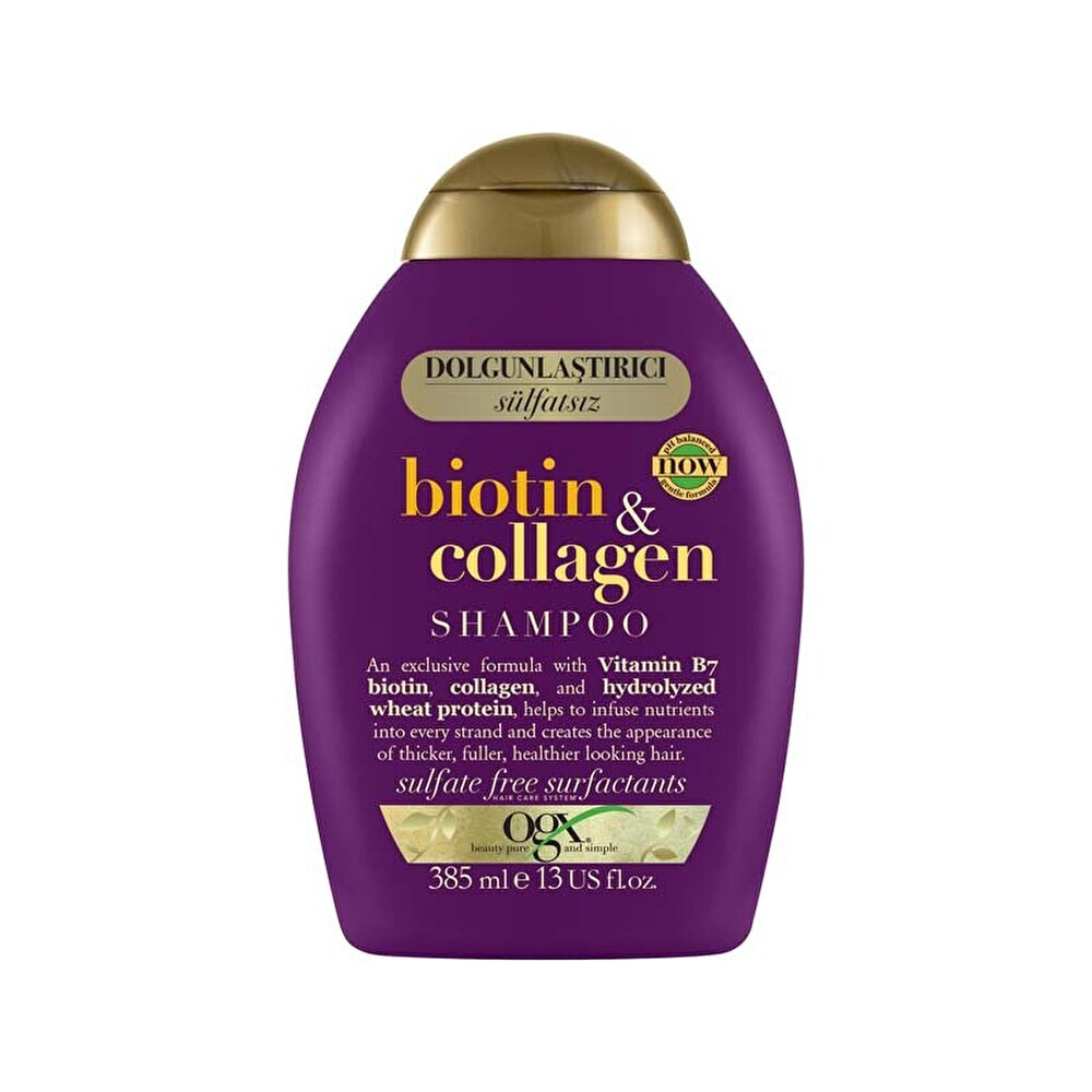 Ogx Dolgunlaştırıcı Biotin Kolajen Şampuanı 385 ml Şampuan ve Saç Kremi Fiyatı
