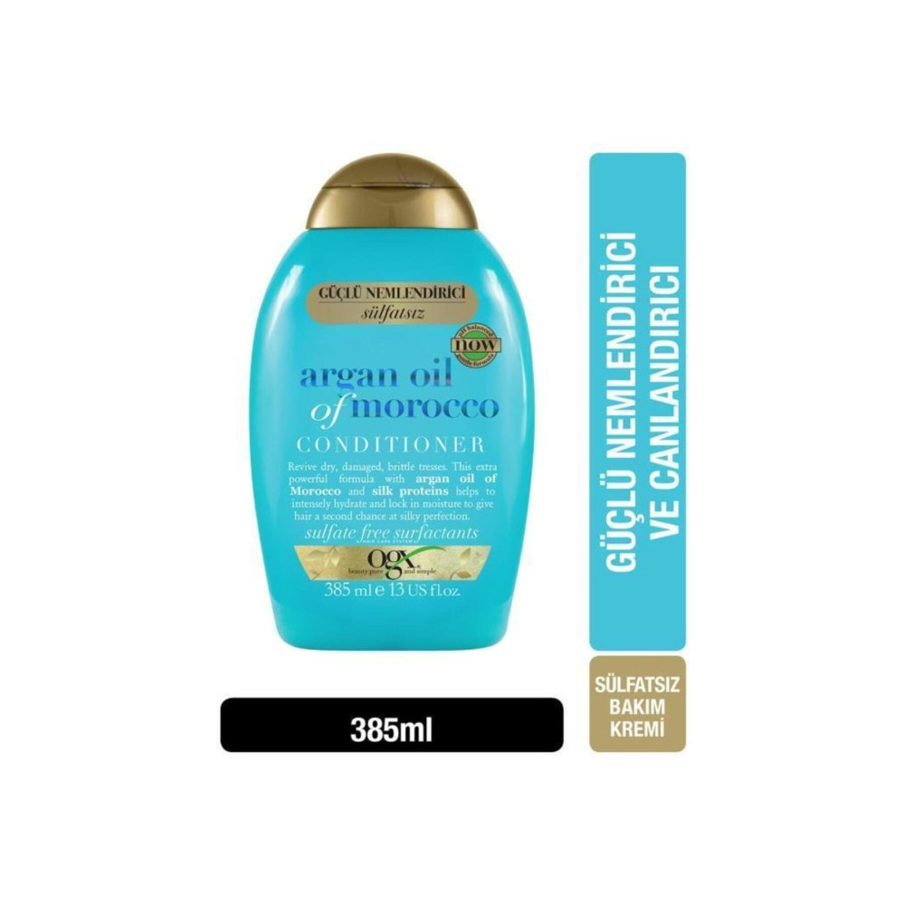 OGX Extra Güçlü Nemlendirici Ve Canlandırıcı Argan Oil Of Morocco Sülfatsız Bakım Kremi 385 Ml Şampuan ve Saç Kremi Fiyatı