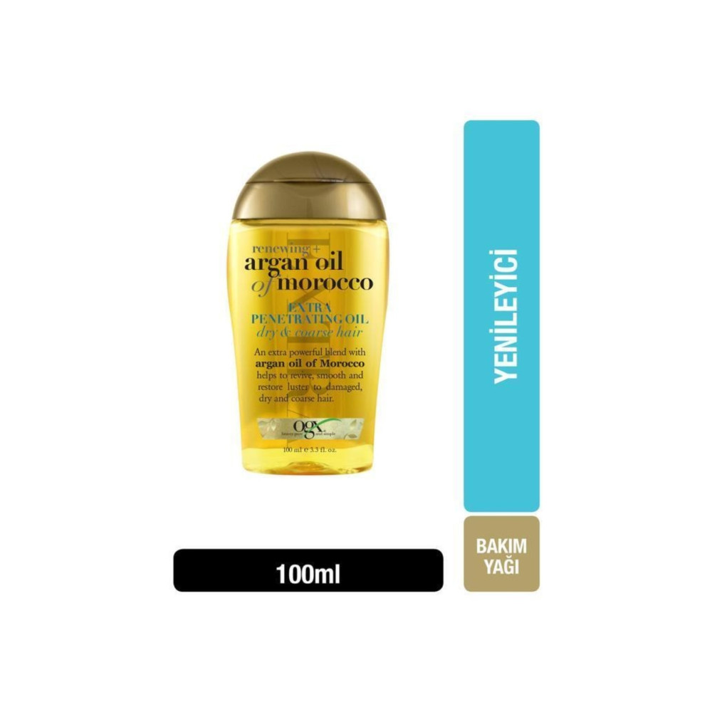 OGX Yenileyici Argan Oil Of Morocco 100 ml Sülfatsız Saç Bakım Yağı Saç Bakım Maskeleri & Serumlar & Spreyler Fiyatı