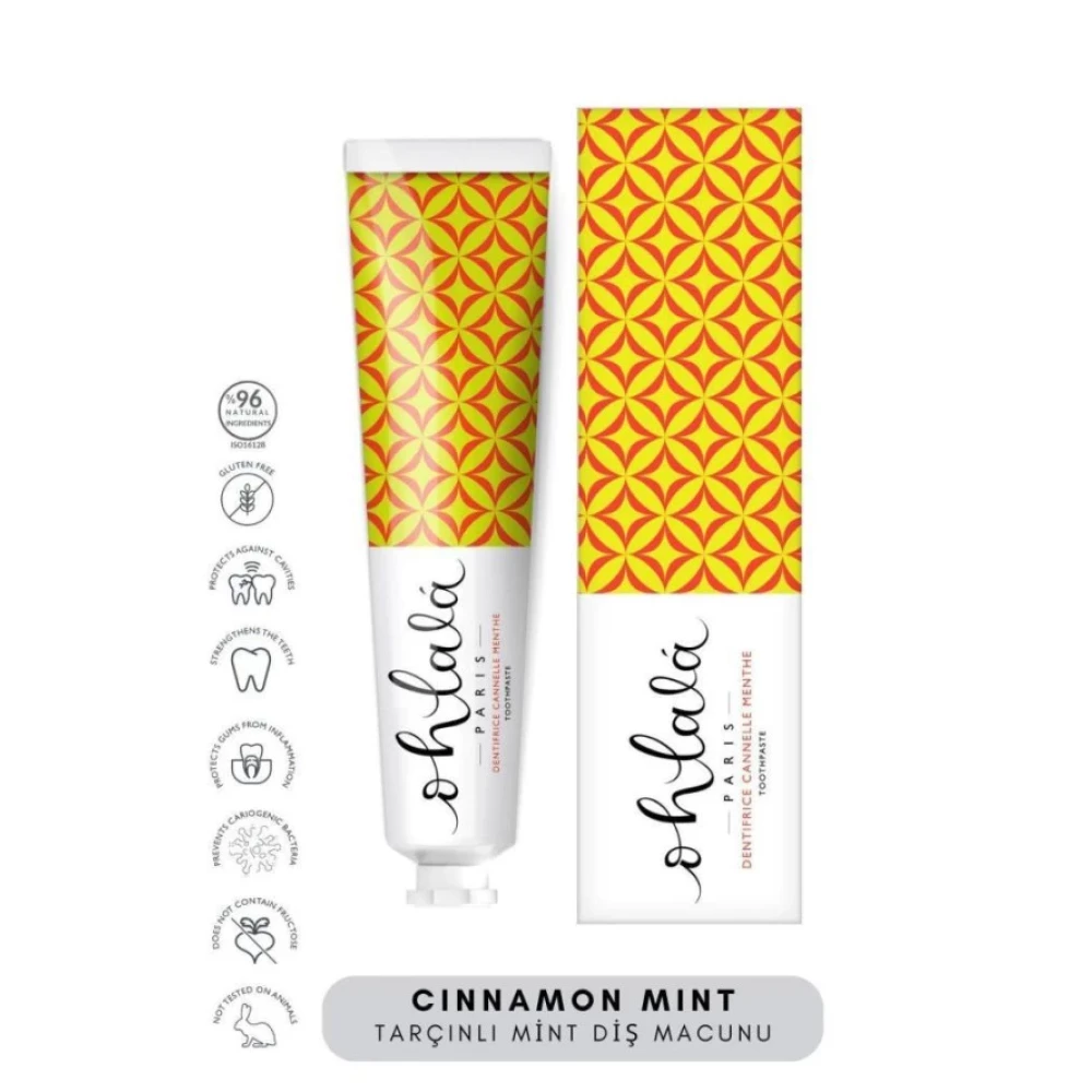 Ohlala Cinnamon Mint Tarçın-Nane Diş Macunu 75Ml Diş Macunları Fiyatı