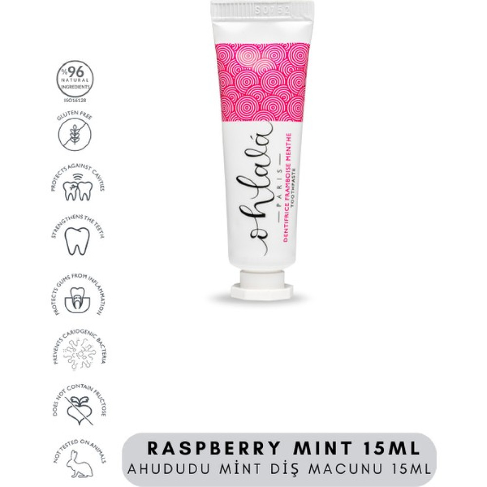 Ohlala Paris Raspberry Mint Ahududu - Nane Diş Macunu 15 ml Diş Macunları Fiyatı